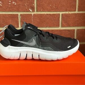 Nike Flex 2021 Run Black White Mens New Sneakers Running Training Shoes